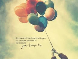 letting go