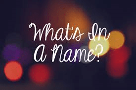 name